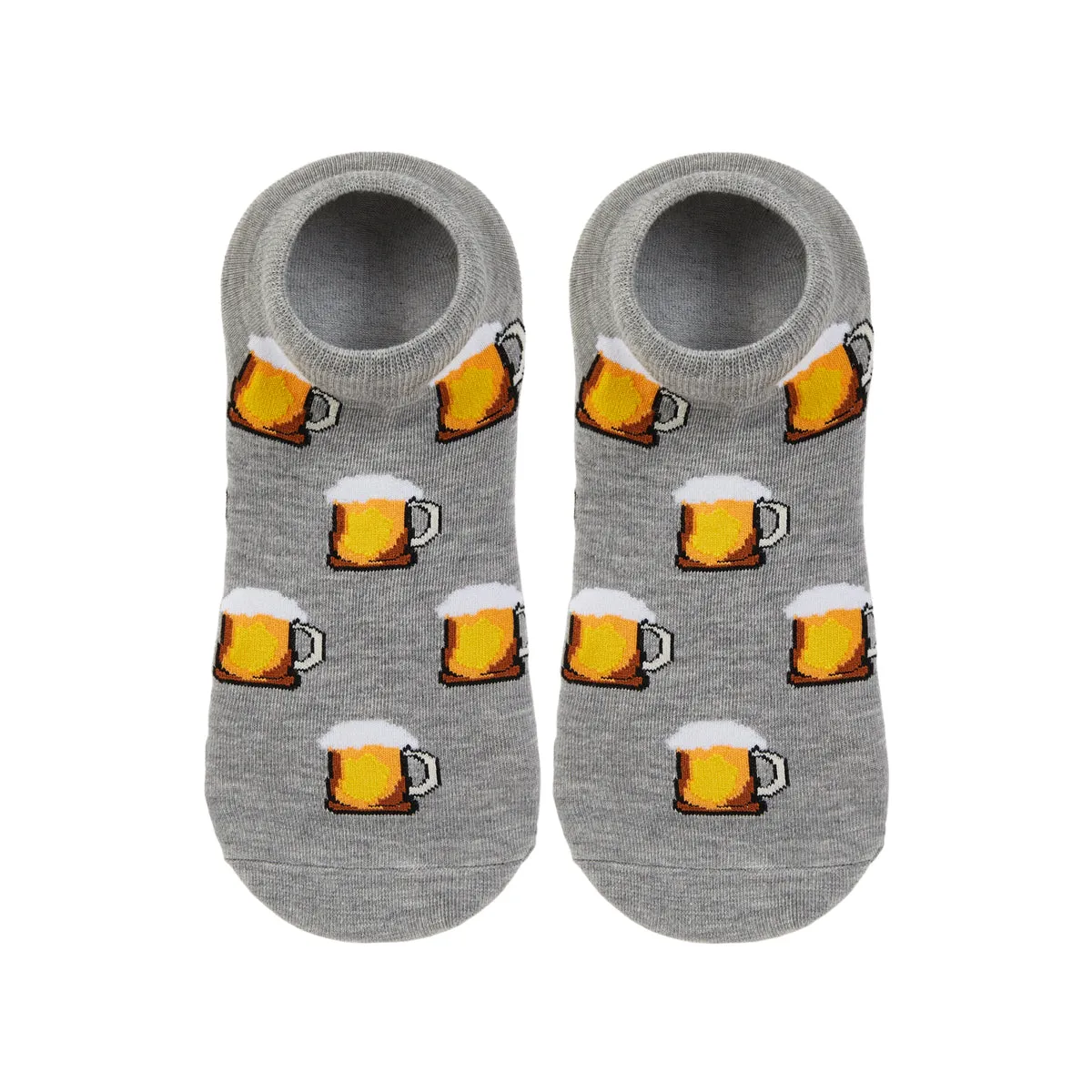 Beer Printed Ankle Socks