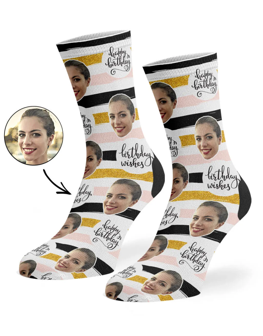 Birthday Stripe Socks