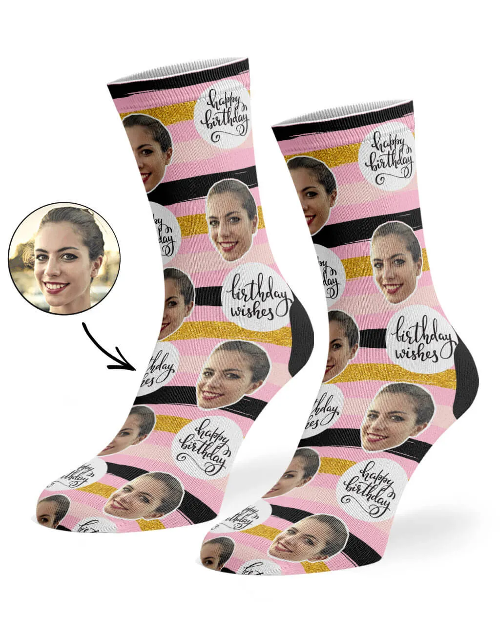 Birthday Stripe Socks