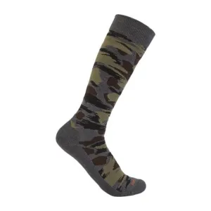 Carhartt Men's Heavyweight Camo Boot Sock - Blind Duck Shadow