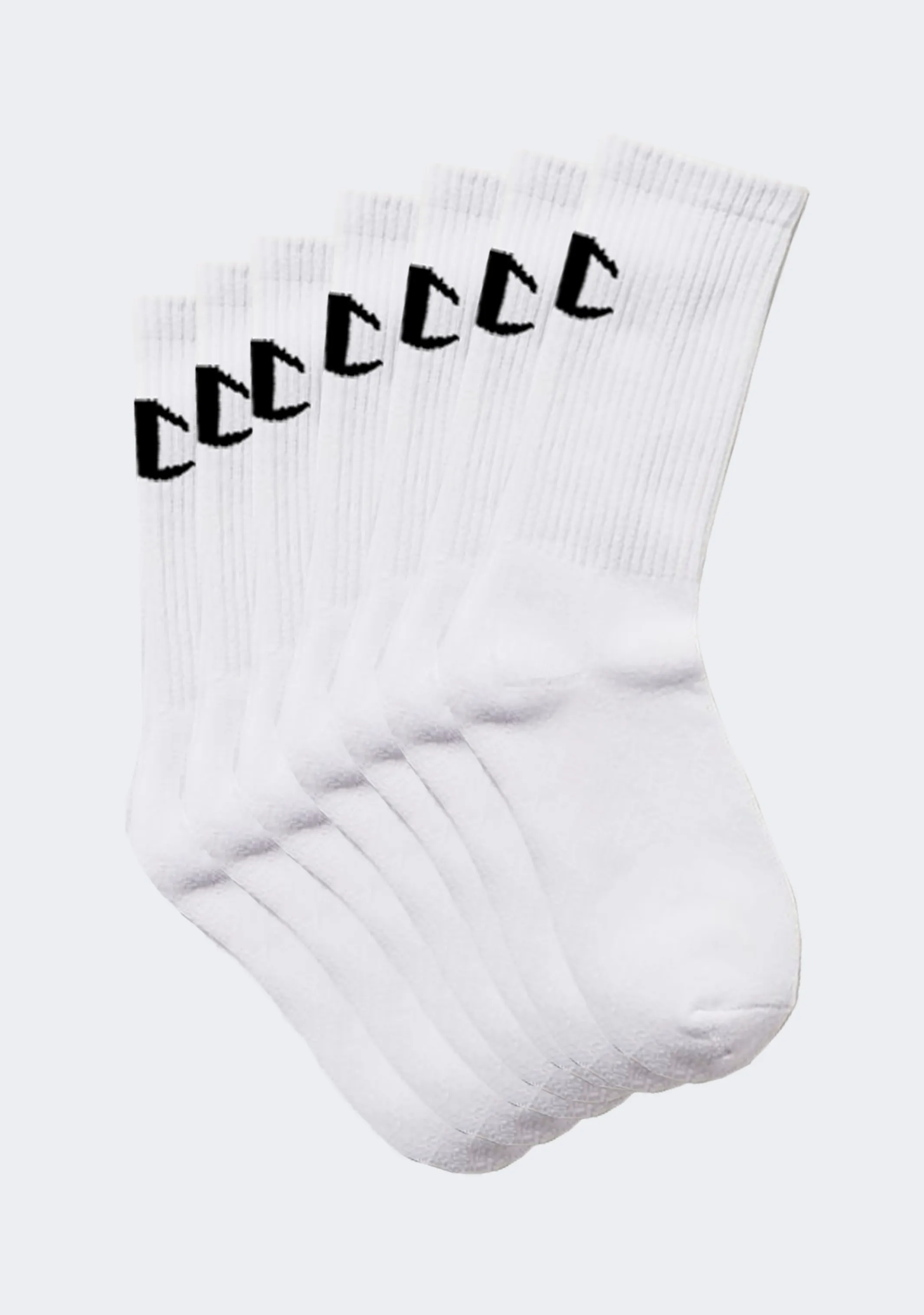 Champion Kids’ Crew Socks White (7PK)