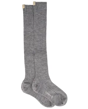 Comme Si The Knee High Socks, Heather Gray