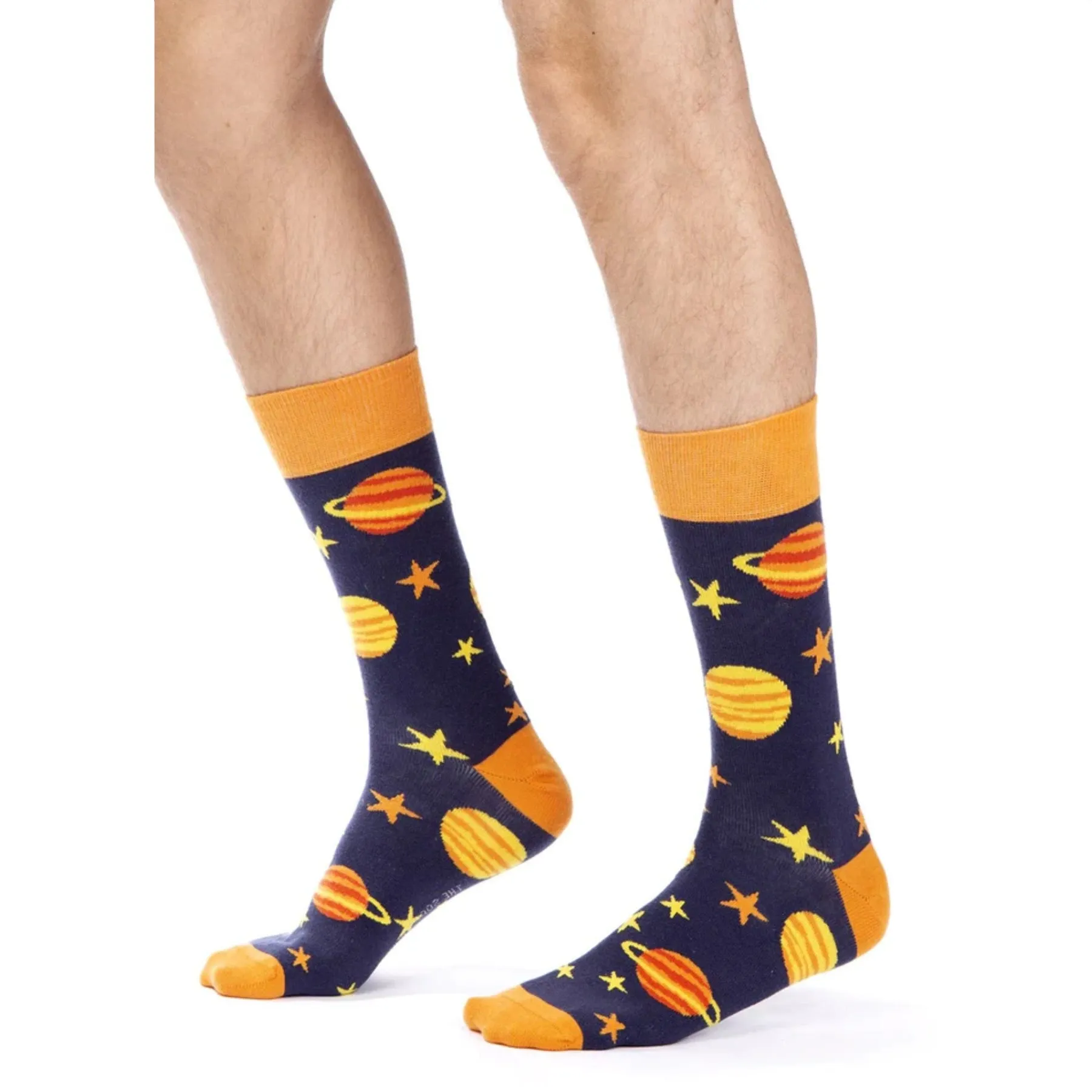 Cotton, Colourful, Fun, Planet Themed Socks