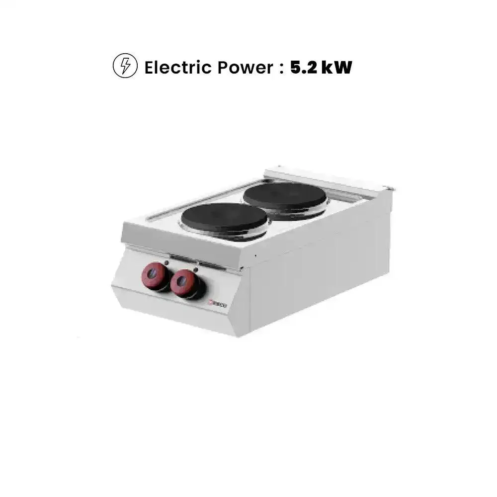 Desco PE071T0 2 Plate Electric Cooking Machine, Power 5.2 kW