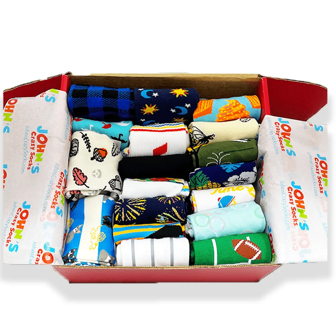 Drawer of Crazy Socks Gift Box For Her