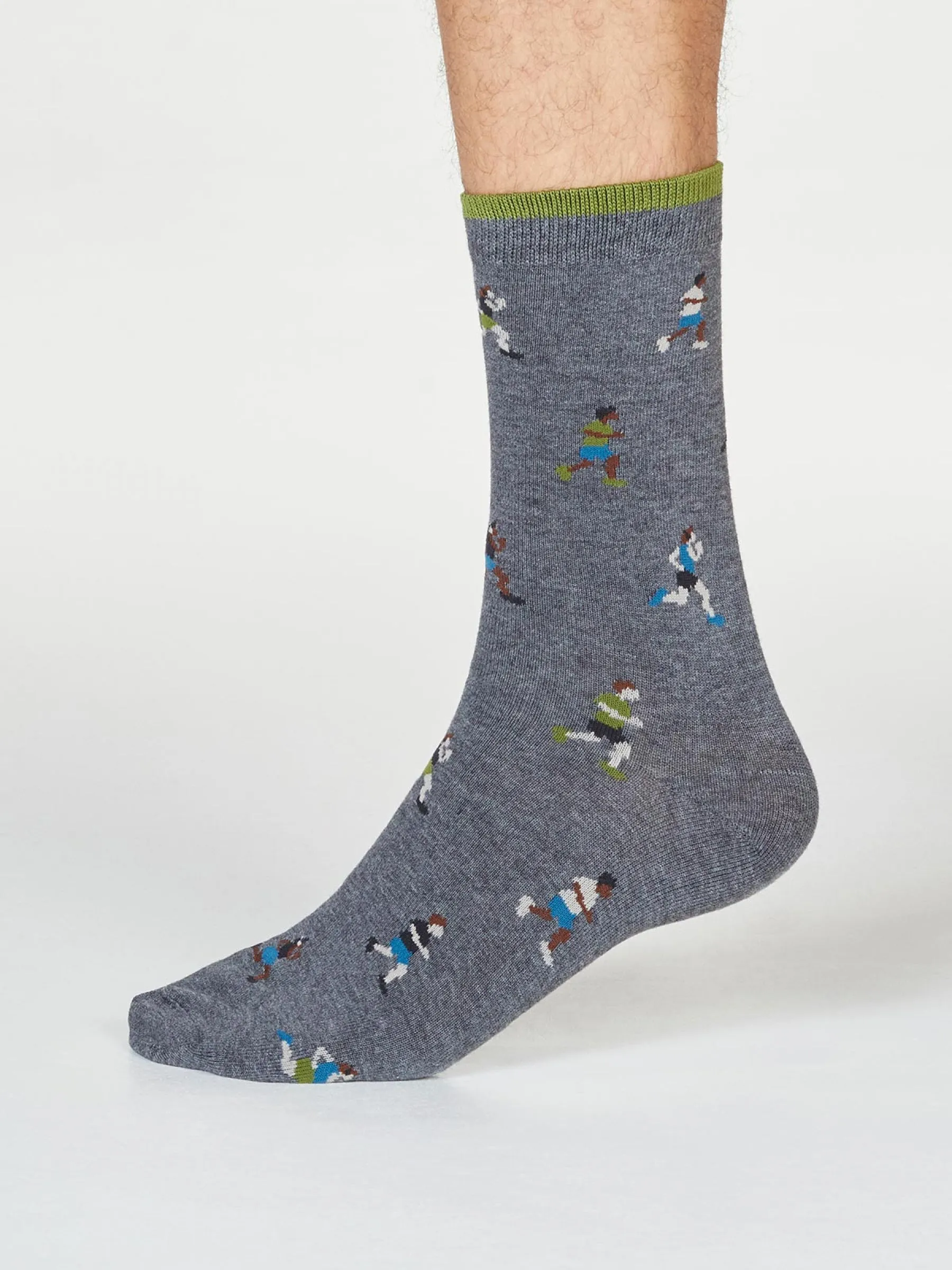 Heck Athlete Socks In A Bag - Dark Grey Marle