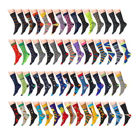 James Fiallo Men’s Colorful Dress Socks