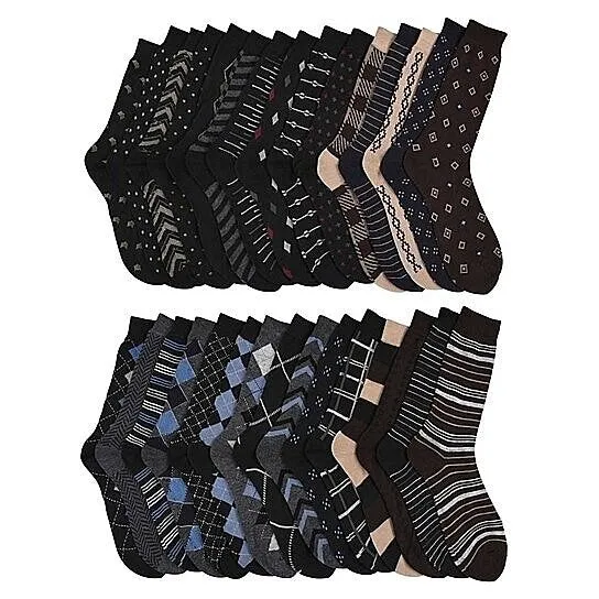 James Fiallo Men’s Colorful Dress Socks