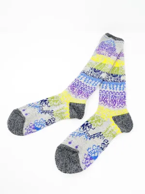 Kapital Rainbow Henna Socks, Gray