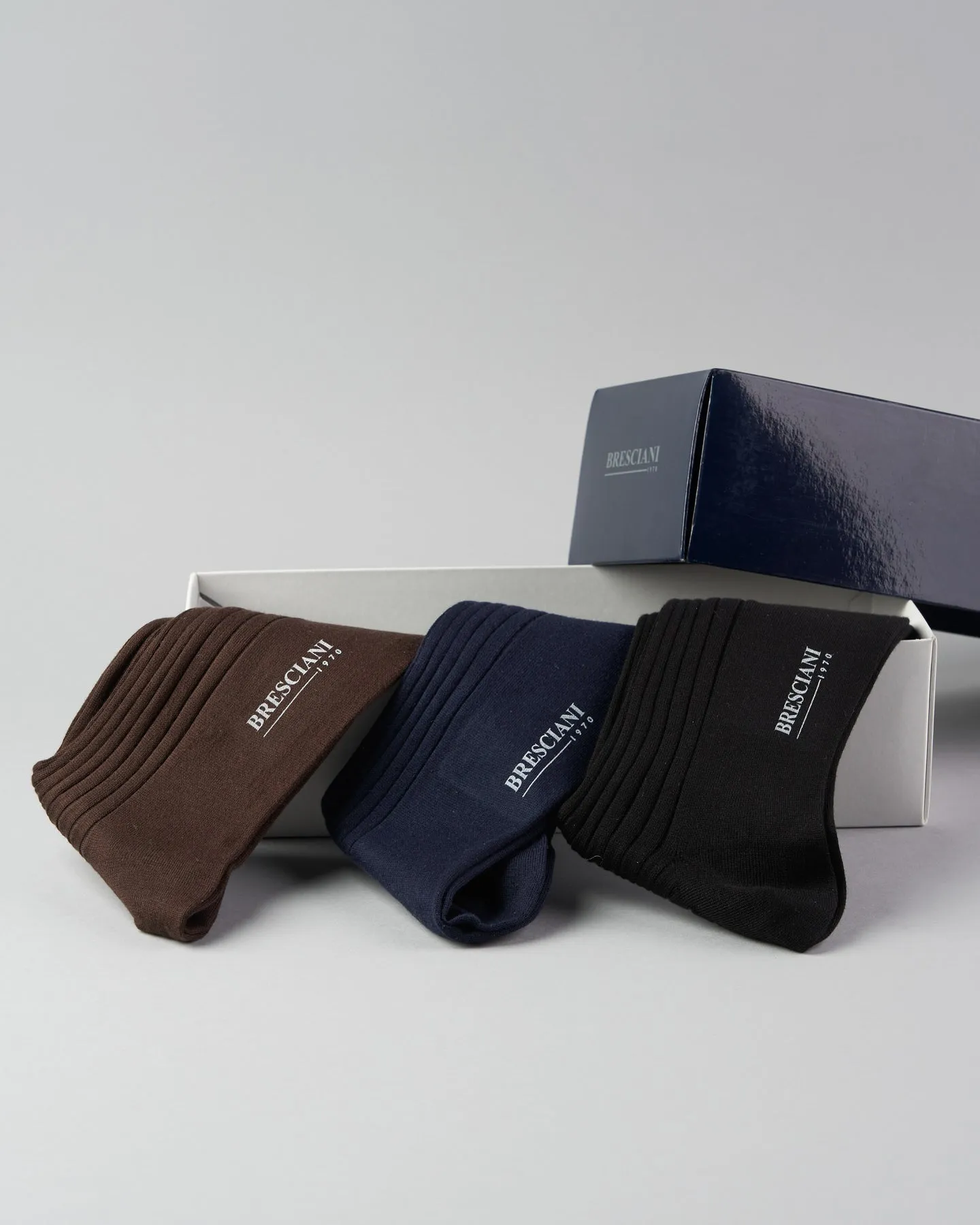 Knee-high Sock | Black | Organic Cotton