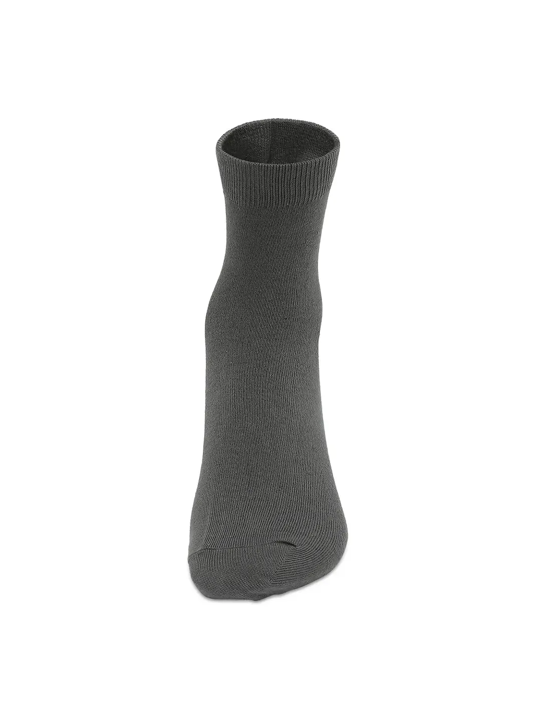 Men Premium Dark Blue & Grey Ankle Length Socks - Pack Of 2- Underjeans By Spykar