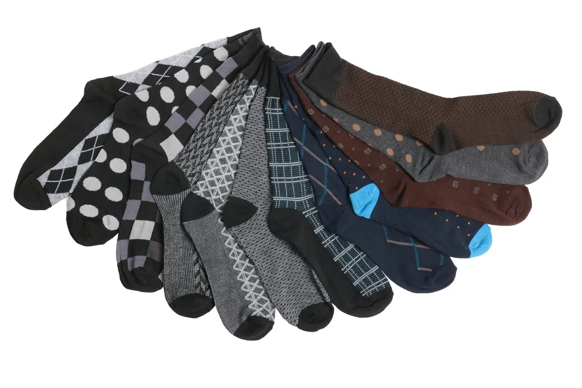 Men's Dress Socks 3-Pair Pack