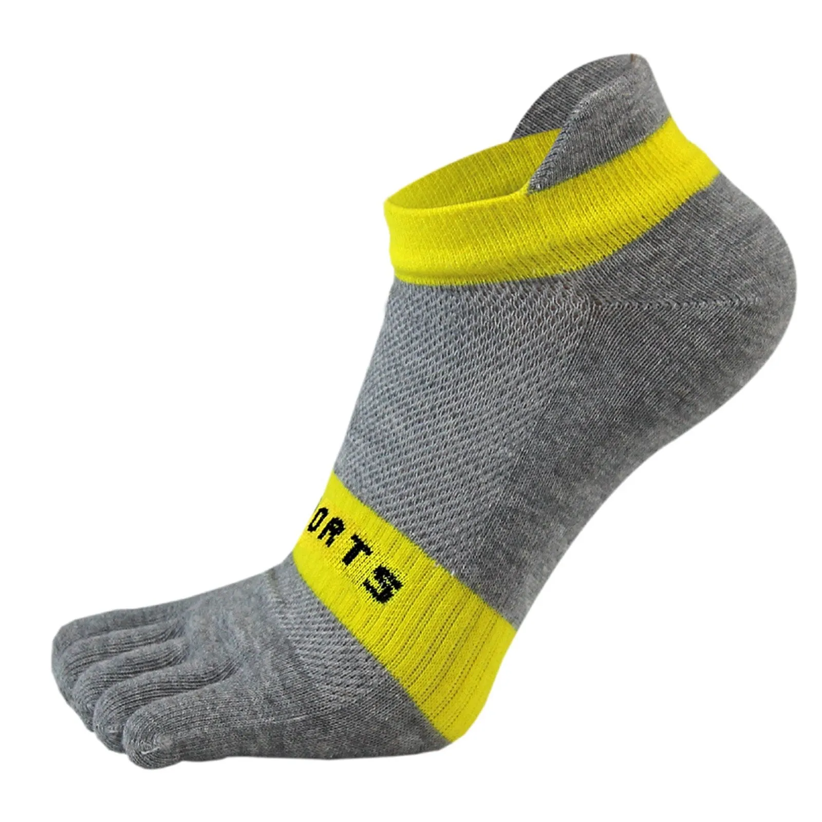 Mens Running Sports Toe Socks Gift Box