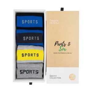 Mens Running Sports Toe Socks Gift Box