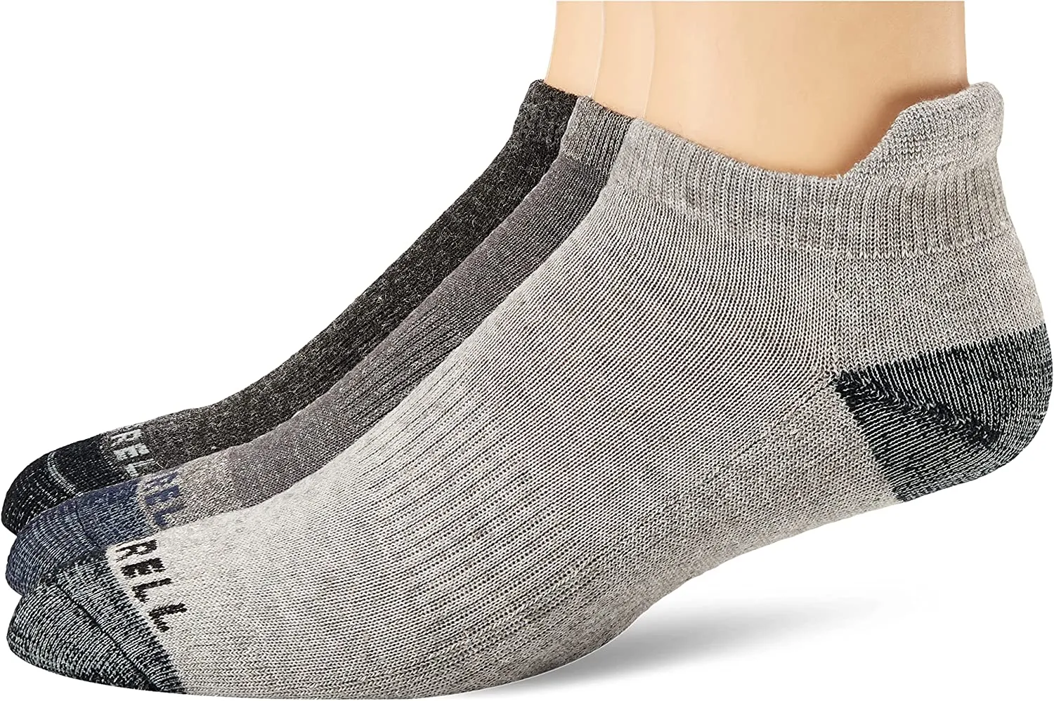 Merrell Men's Wool Blend Cushioned Hiker Socks