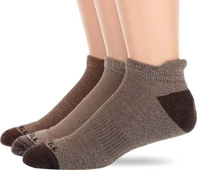 Merrell Men's Wool Blend Cushioned Hiker Socks