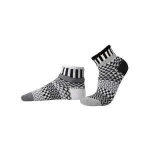 MIDNIGHT Knitted Quarter Socks Solmate Socks