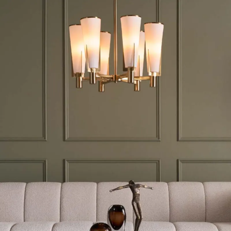 Modern Mid-Century Chandelier