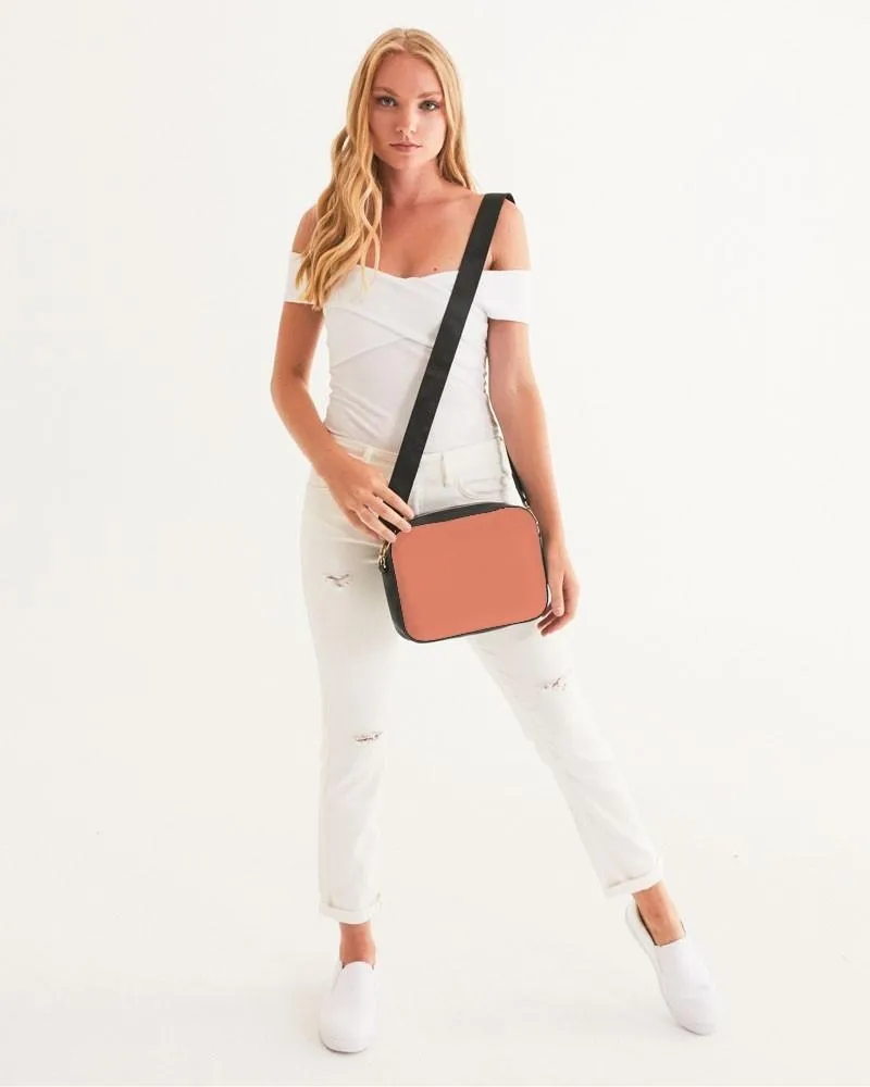 Pastel Red Crossbody Bag | Bright Pastel Red | C0M60Y60K0