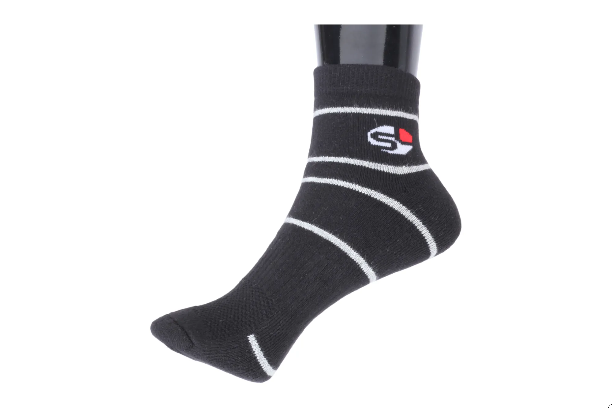 Premium sports ankle Washed socks  94006 (SET OF 1)