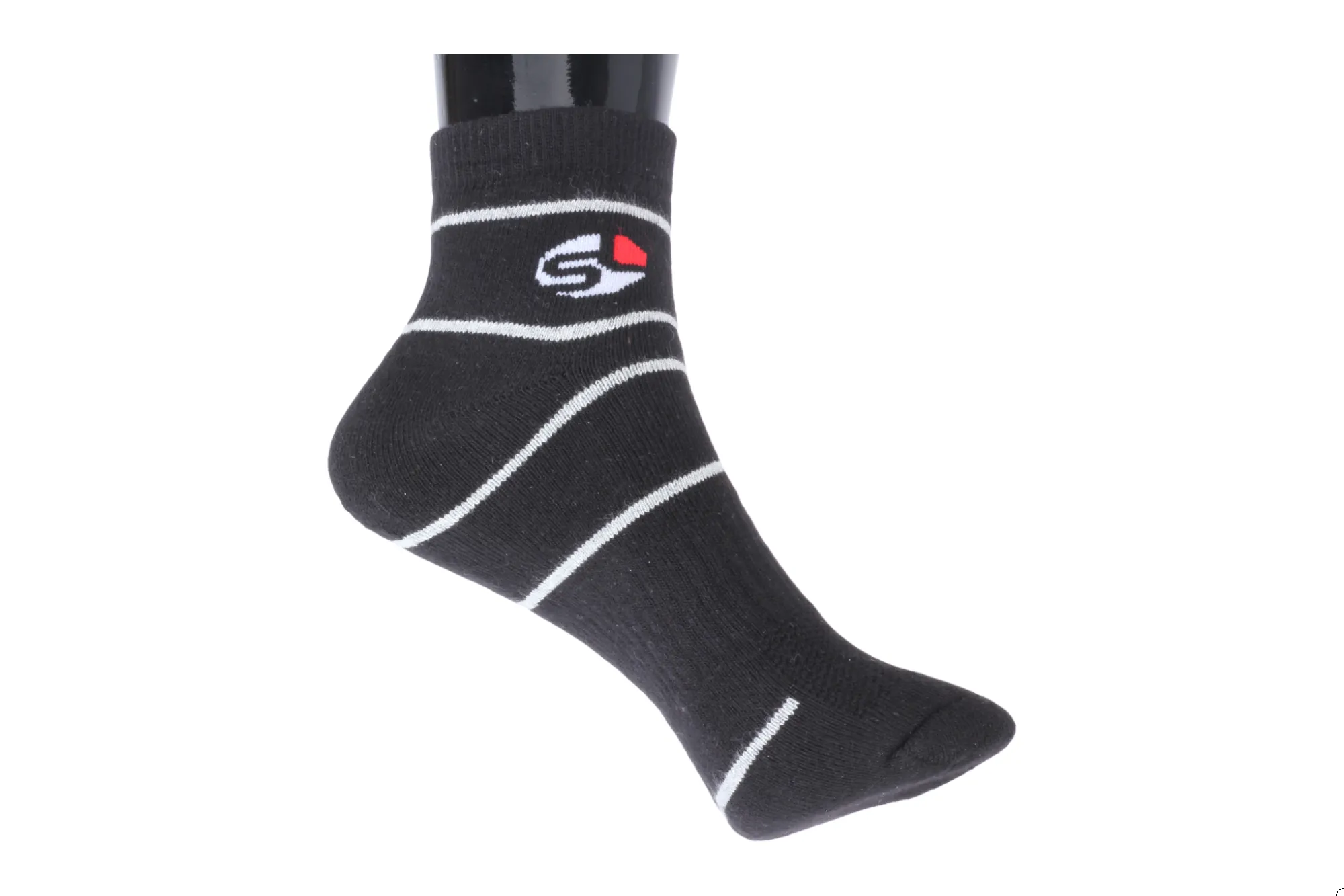 Premium sports ankle Washed socks  94006 (SET OF 1)