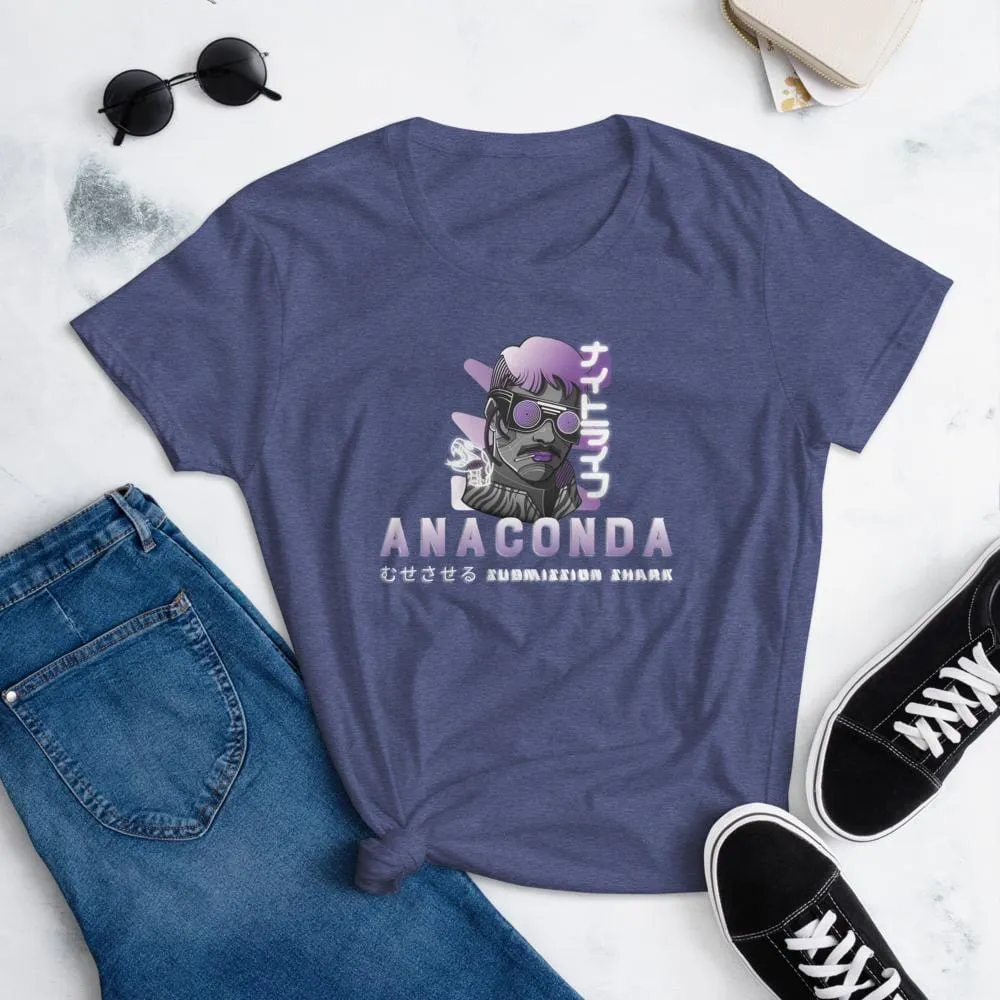 Professor Anaconda Choke ~ Women's Fashion Fit Tee