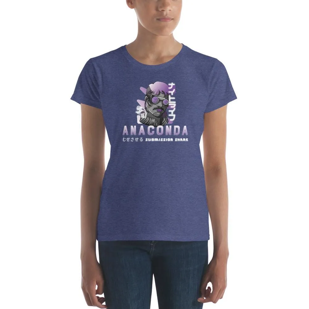 Professor Anaconda Choke ~ Women's Fashion Fit Tee