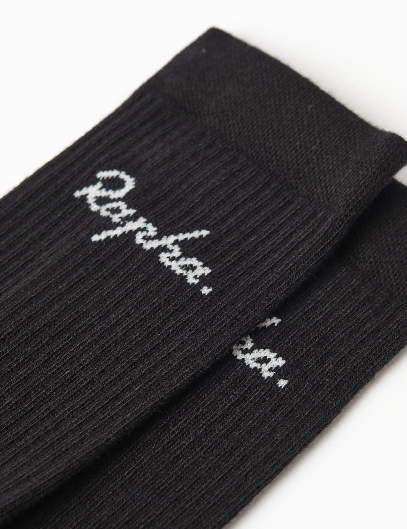 Rapha Cotton Crew Socks - Black/White