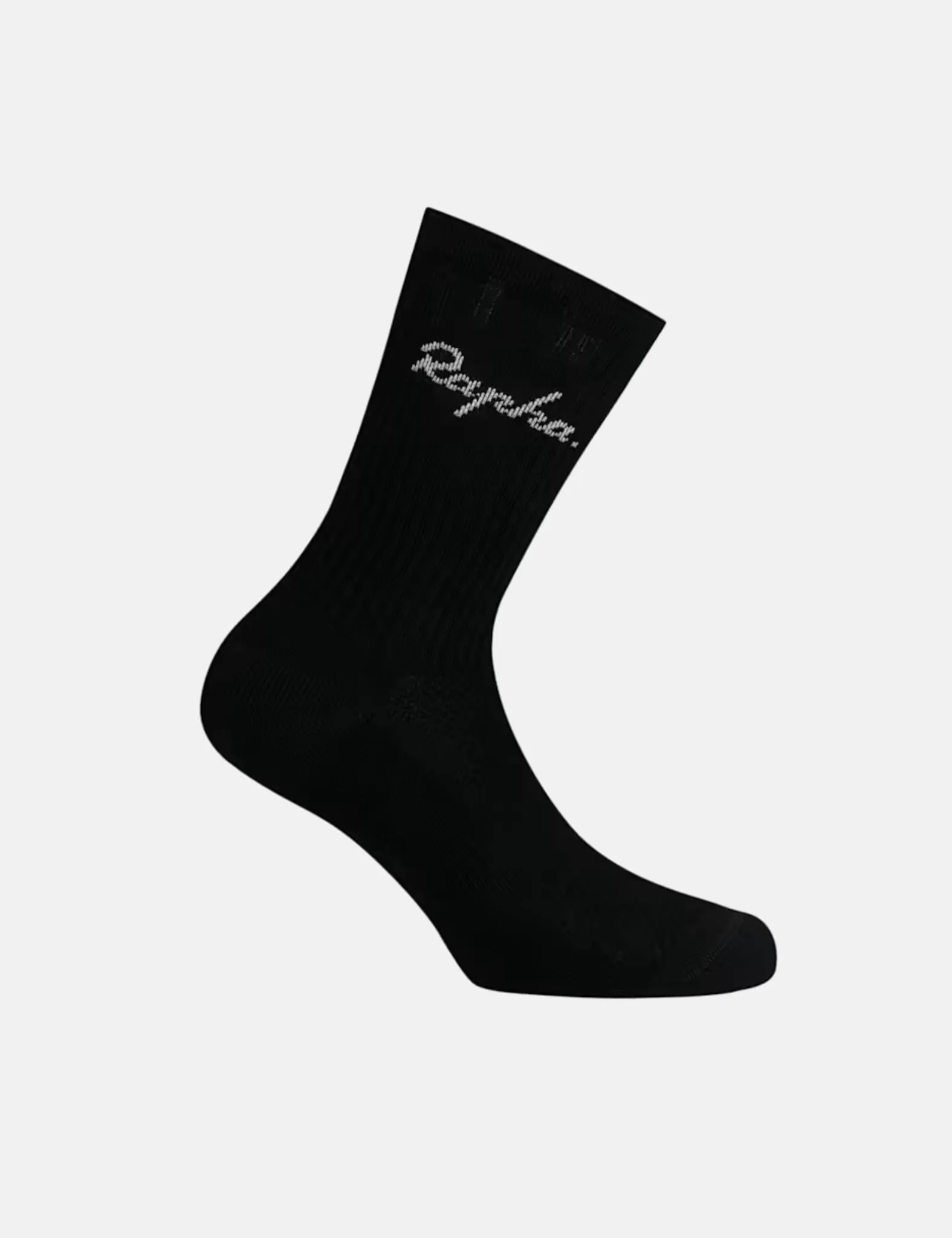 Rapha Cotton Crew Socks - Black/White