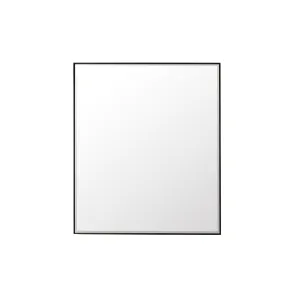 Rohe 36" Rectangular Mirror in Matte Black