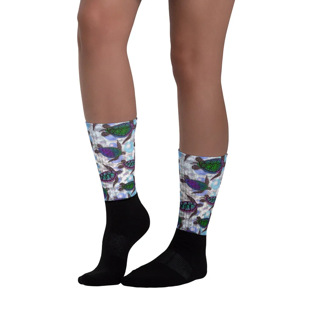 SEA OF TURTLES Socks