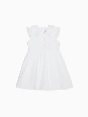 serafina embroidered dress