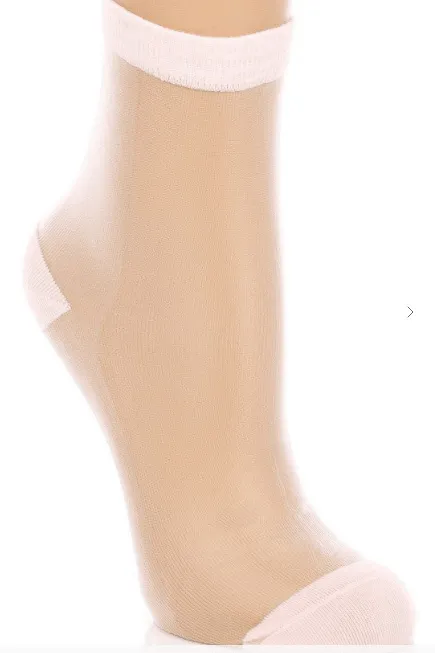 Sheer Ankle Socks 2930