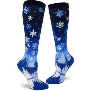 Snowflakes Women's Knee Socks