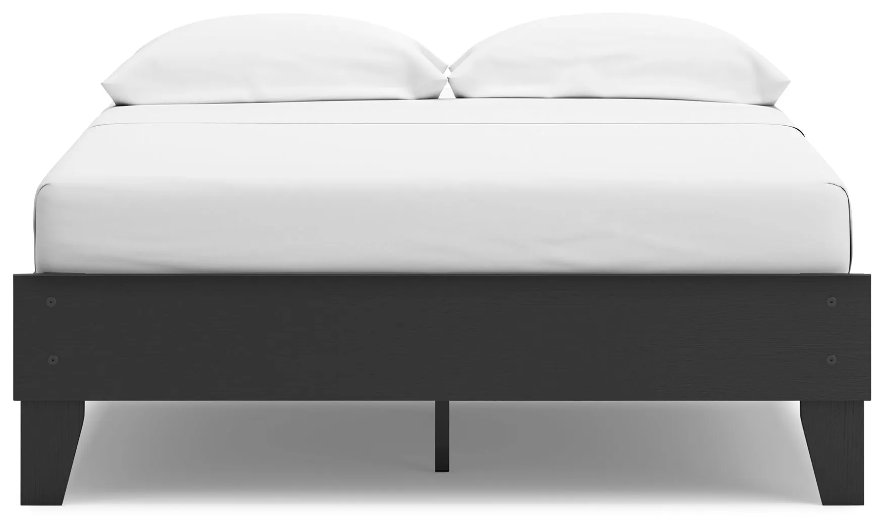 Socalle Full Platform Bed with Dresser in Black