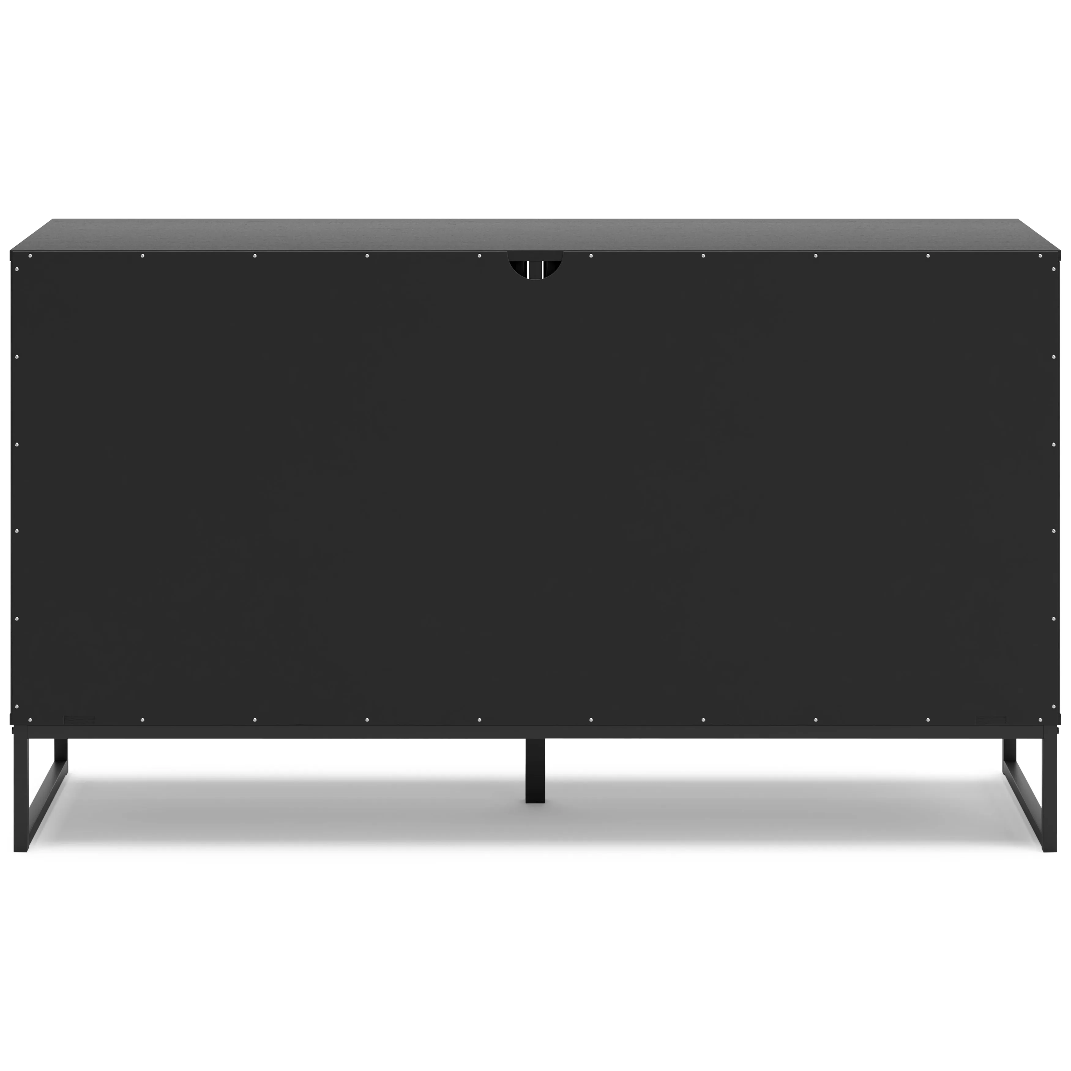 Socalle Full Platform Bed with Dresser in Black