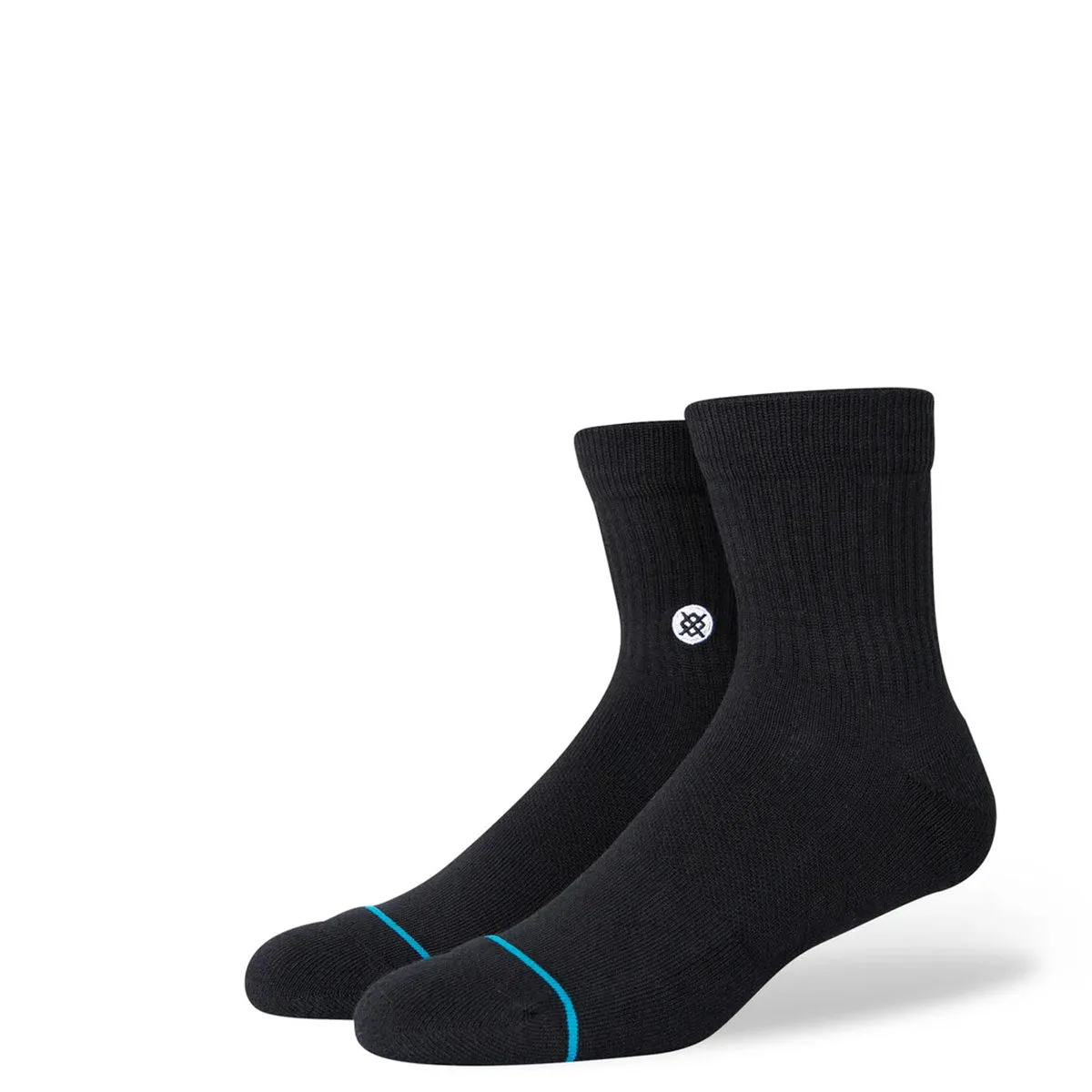 Stance - Icon Quarter 3 Pack Socks Black