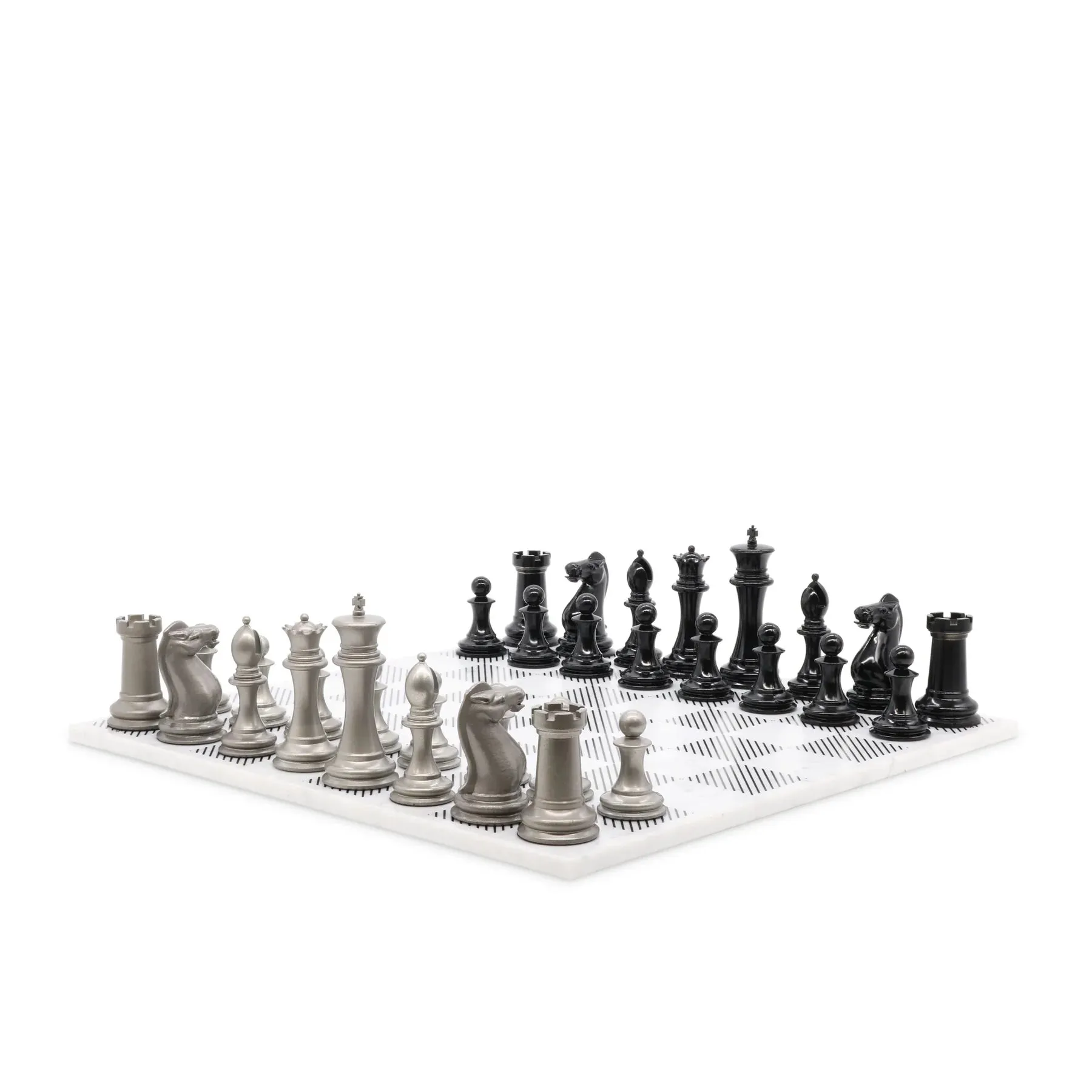 Staunton Chess Set Edition Available in 3 Board Styles