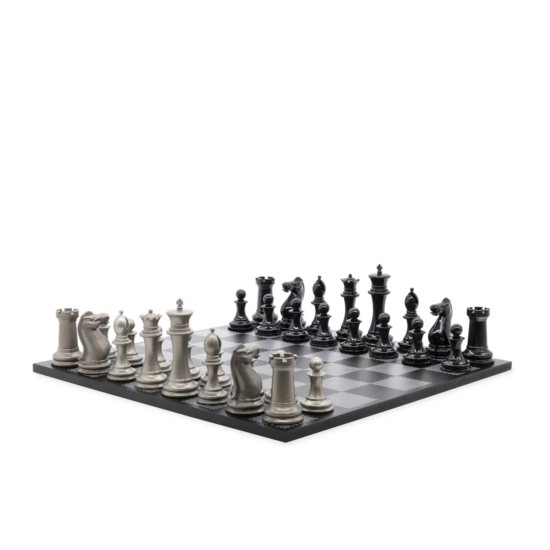 Staunton Chess Set Edition Available in 3 Board Styles