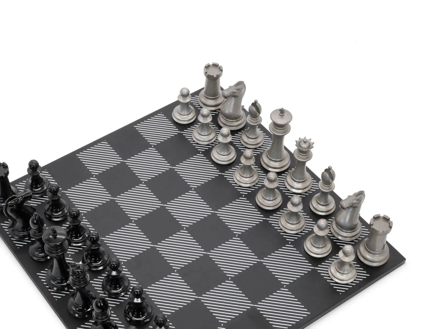 Staunton Chess Set Edition Available in 3 Board Styles