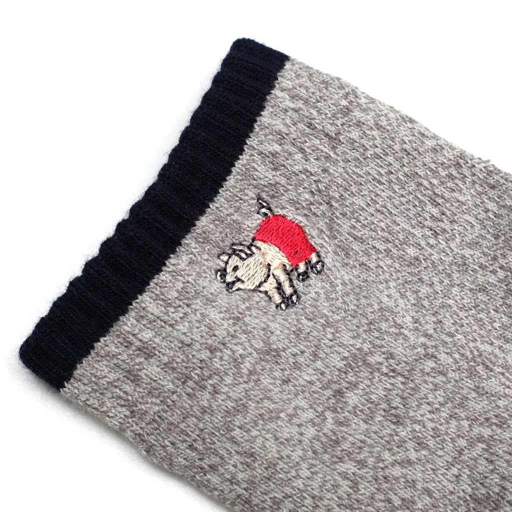 Studio D'Artisan Heather Middle Socks (Gray)