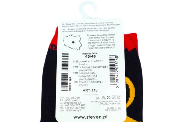 Textile Socks size 10-13 Red Fruits