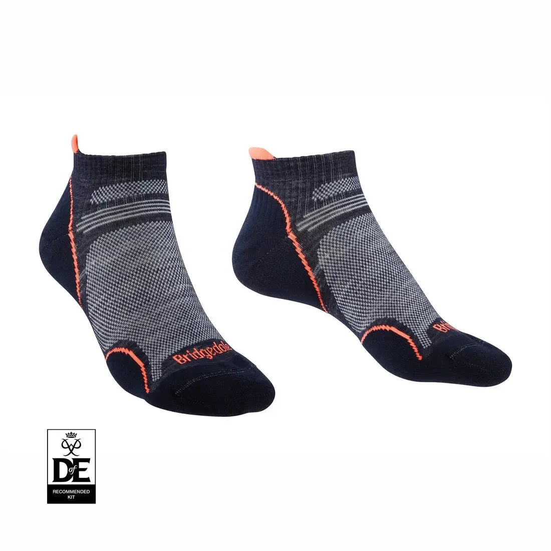Ultra Light T2 Merino Performance Low - Navy/Candy