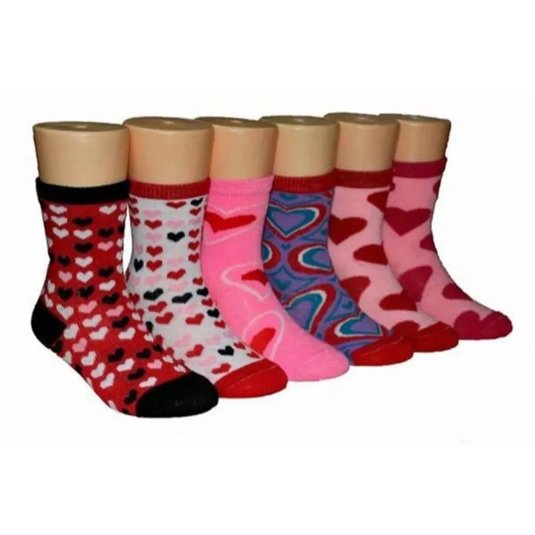 Valentine Socks for Children Ages 2 – 5 - 3-Pack