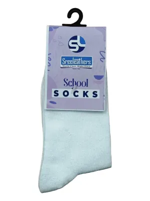 White School socks 999012 (2 Size)