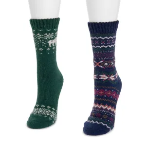 Women's 2 Pair Pack Wool Socks