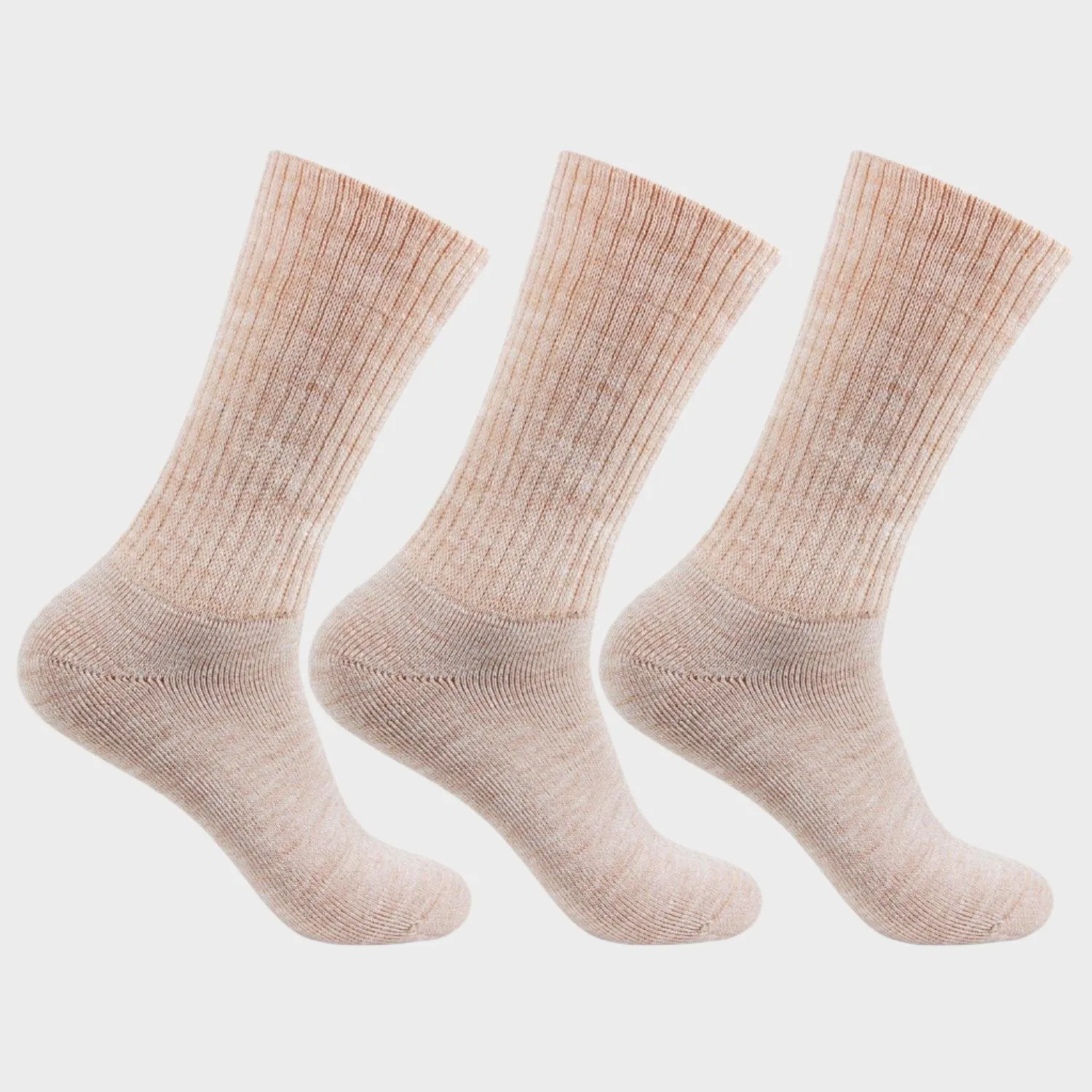 Women's Skin Woolen Socks - Pack of 3