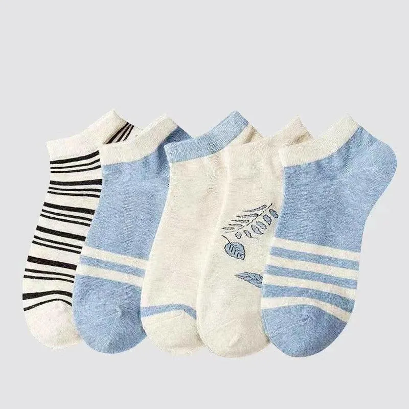 Women's Top Trending Cotton Socks (5 pairs)