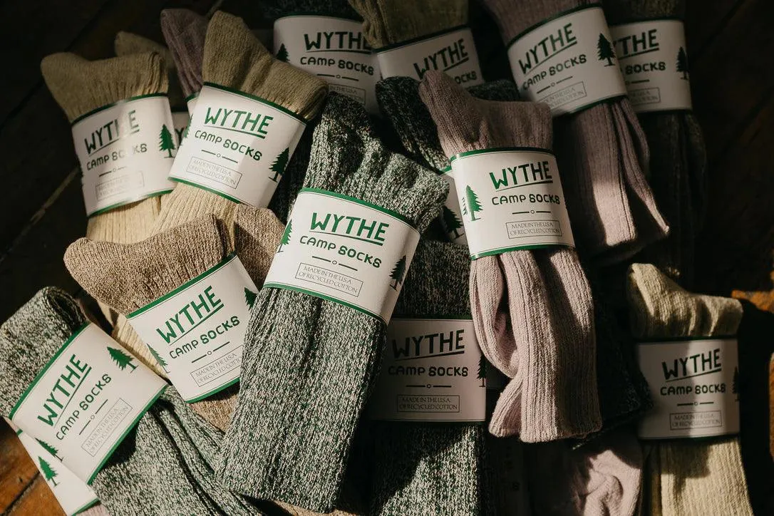 Wythe Cotton Camp Socks