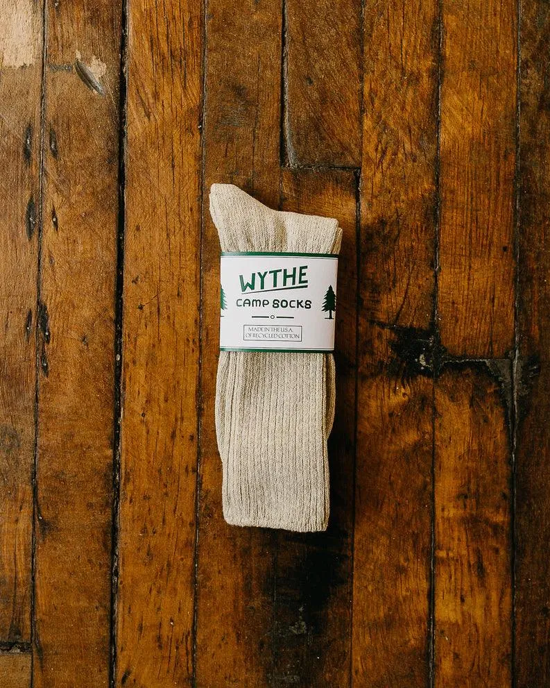 Wythe Cotton Camp Socks
